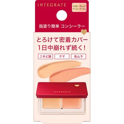 INTEGRATE Melty Fit Concealer 4g Skin Makeup Используйте после подготовки кожи с помощью средства по уходу за кожей или основы под макияж.. Для безупречного результата: Подать заявку после fo