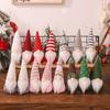 Christmas Cartoon Knitted Faceless Doll Ornaments - Forest Man Tree Decorations