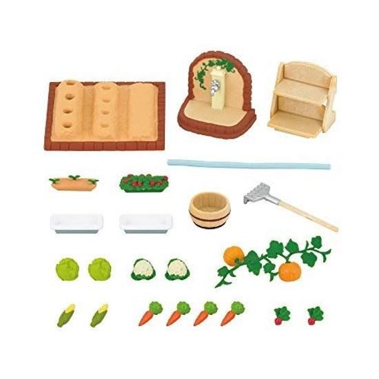 Sylvanian Families Furniture Vegetable Growing Set C-616 ST Mark Certification 3 years older Toy Dollhouse EPOCH