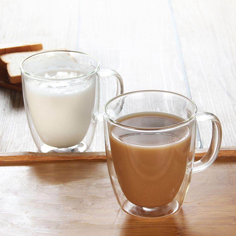 Cappuccino Latte for Juice Milk Glass Cup Coffee Mug Tea Cup Dinking Glasses Insulated Glass Cup