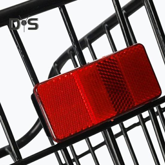 Задняя корзина для хранения велосипеда, сверхмощная большая вместительная универсальная корзина для горного велосипеда, металлическая проволочная корзина, аксессуары для велосипеда