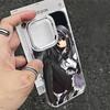 Japanese Anime Phone Case For Iphone 13 12 11 17 16 15 Pro Max 14 Plus 17Air 16E 17E Coque Phone Cover Funda Light Luxury