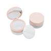Packing Container Travel Makeup Jar Loose Powder Pot Empty Powder Case Plastic Cosmetic Container