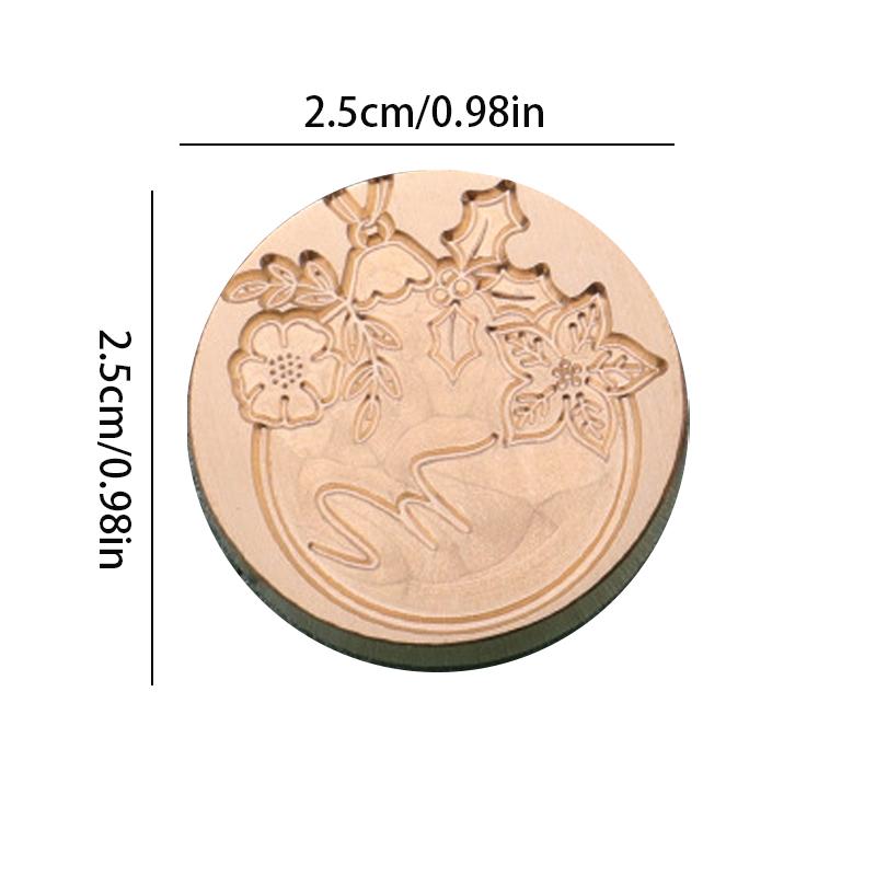 Рождественская восковая печать штамп старинная запечатывающая головка штампа для рождественской упаковки подарков открытки DIY скрапбукинг конверты приглашения