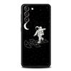 Милый чехол для телефона Астронавт для Samsung Galaxy S25 Edge S24 S23 S22 Ultra S20 S21 FE 5G S10 S9 Plus S10E Мягкий чехол