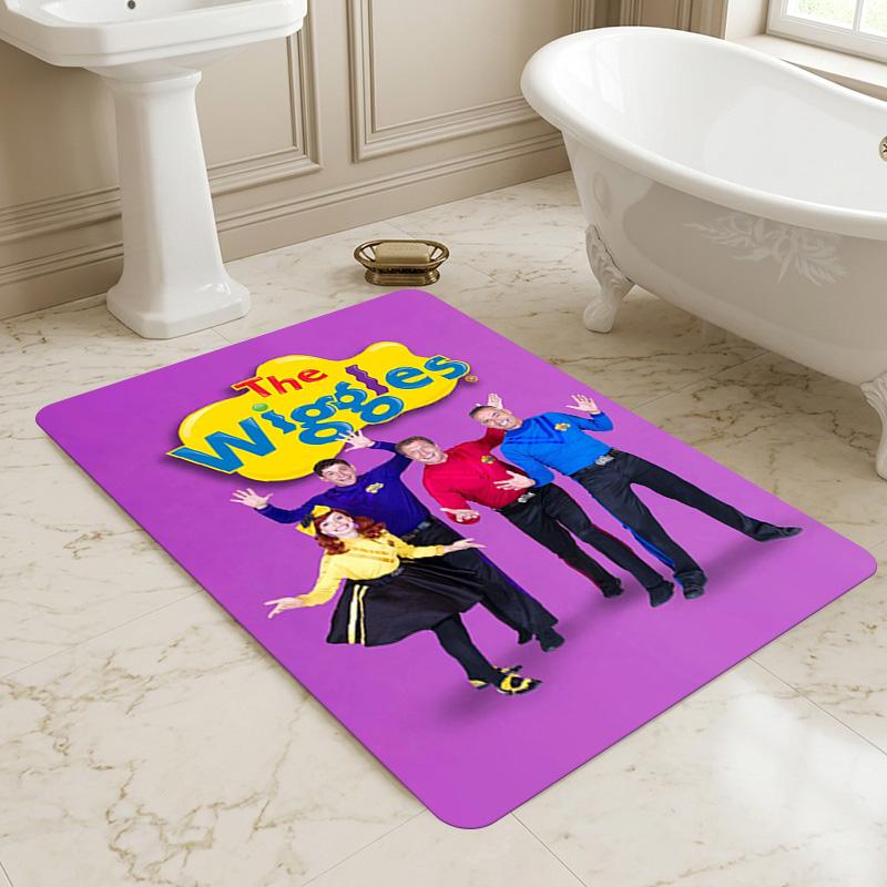 Wiggles Living Room Nonslip Area Rug Soft Carpet For Bedroom Game Playroom Sofa Office Home Decor Doormat Christmas Gift C926554