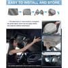 Karltys Sunshade for Lexus NX NX250 NX350 NX350h NX450h+ 2022 2023 2024 Accessories Windshield Sun Shade UPF50+ Foldable Front Window Cover 240T