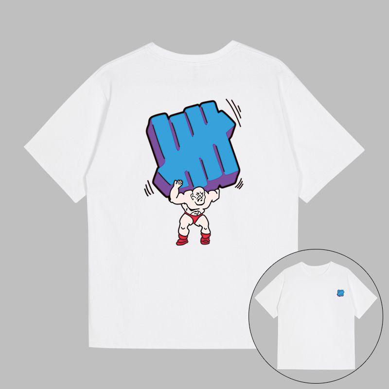 Top Unde Summer Feated New ShortSleeved TShirt Unisex And Unisex All Match Couples Fashion Brand Casual Half Sleeve