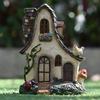 Fairy Tale World Dwarf Garden Landscaping House Resin Crafts Restaurant Garden Home Decoration Accessories