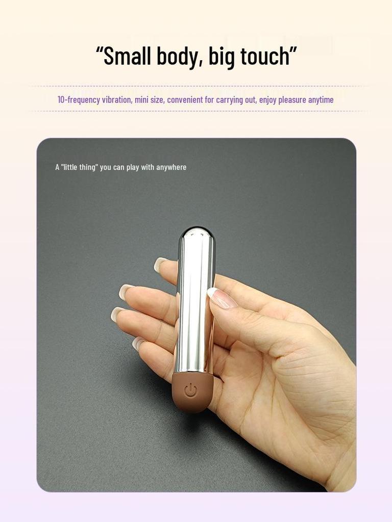 Enhanced Shock-Absorbing Multi-Color Vibrating Massager for Dorms