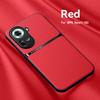 Для OPPO Reno 11 5G Чехол Кожаный Автомобильный Магнитный Держатель Задняя Крышка Для OPPO Reno11 5G CPH2599 Мягкий Бампер Силиконовый Ударопрочный Чехол