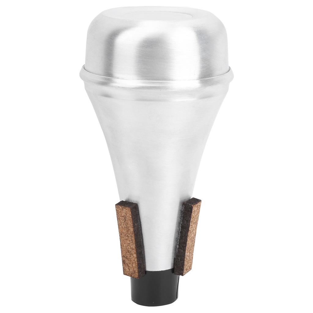 Труба Mute Straight Beginner Practice Silencer Universal Алюминиевый сплав M25 Silver S