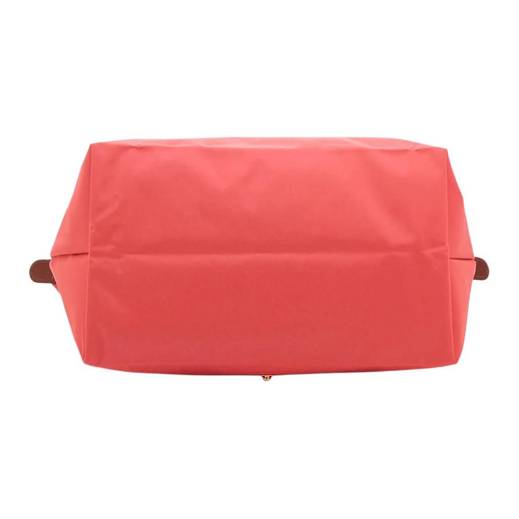 Longchamp Сумка-тоут Le Pliage с отделкой из коровьей кожи, Сумка для покупок, Сумка-пельмень, Сумка, Сумка через плечо, Средняя, Женская