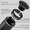 WEST BIKING Bicycle Handlebar Asymmetric Grips 130mm Long & 95mm Short Twist Shifter Compatible for MTB BMX Folding Bikes Parts