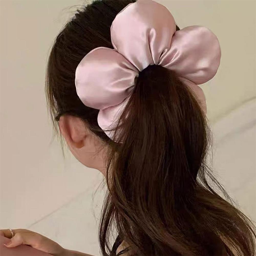 Губка Цветочные Девочки Резинка для Волос Большие Резинки для Волос Очаровательная Веревка для Волос для Женщин