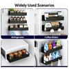 2pcs Magnetic Storage Shelf Household Kitchen Refrigerator Washing Machine Side Hanging Storage Rack Multifunctional Storage 4
