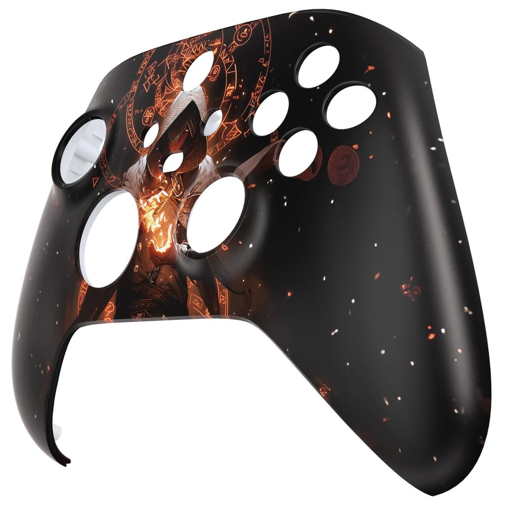 Custom Front Housing Shell for Xbox Series Featuring a Heavy Cover Faceplate for Xbox Series and Xbox Core Not eXtremeRate's X/S, Horror-inspired