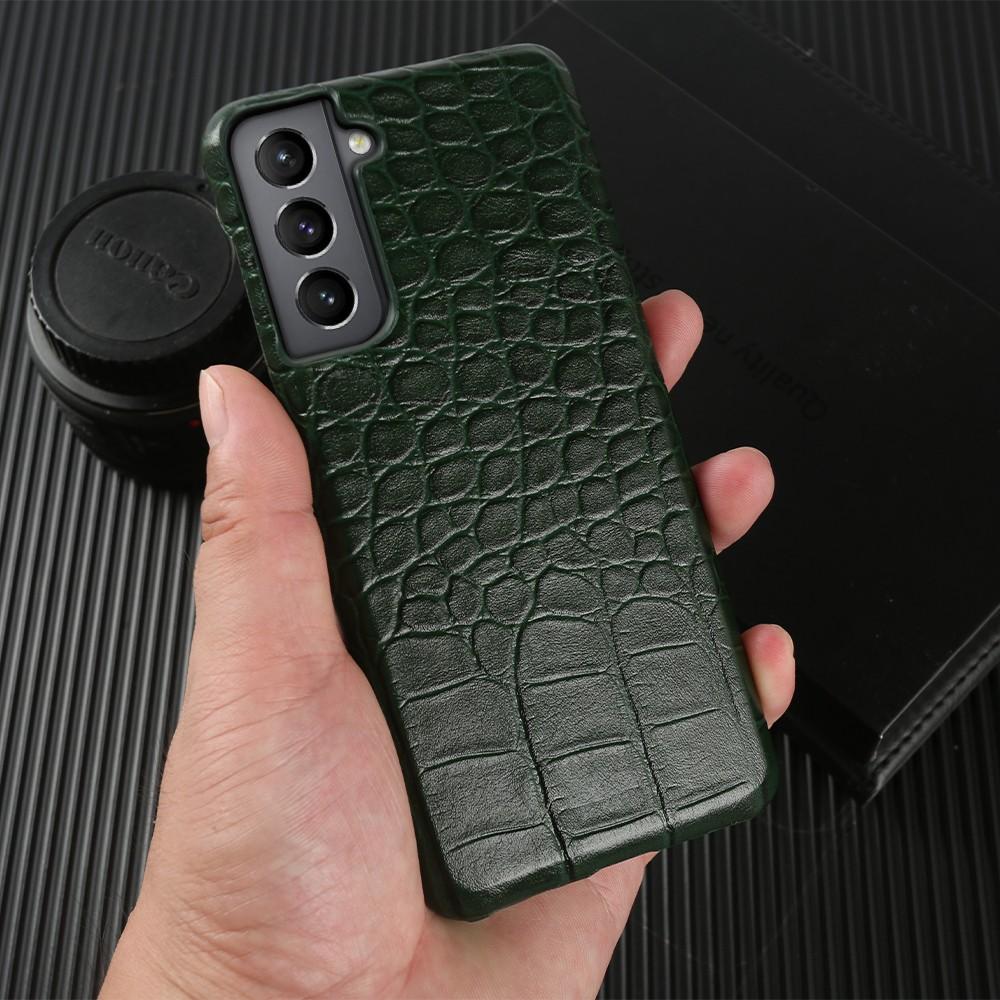 Чехол для Samsung Galaxy S21 Роскошный чехол из натуральной кожи Galaxy S23 S21 S24 Ultra Plus S10 Note 20 Чехол для мобильного телефона Задняя крышка