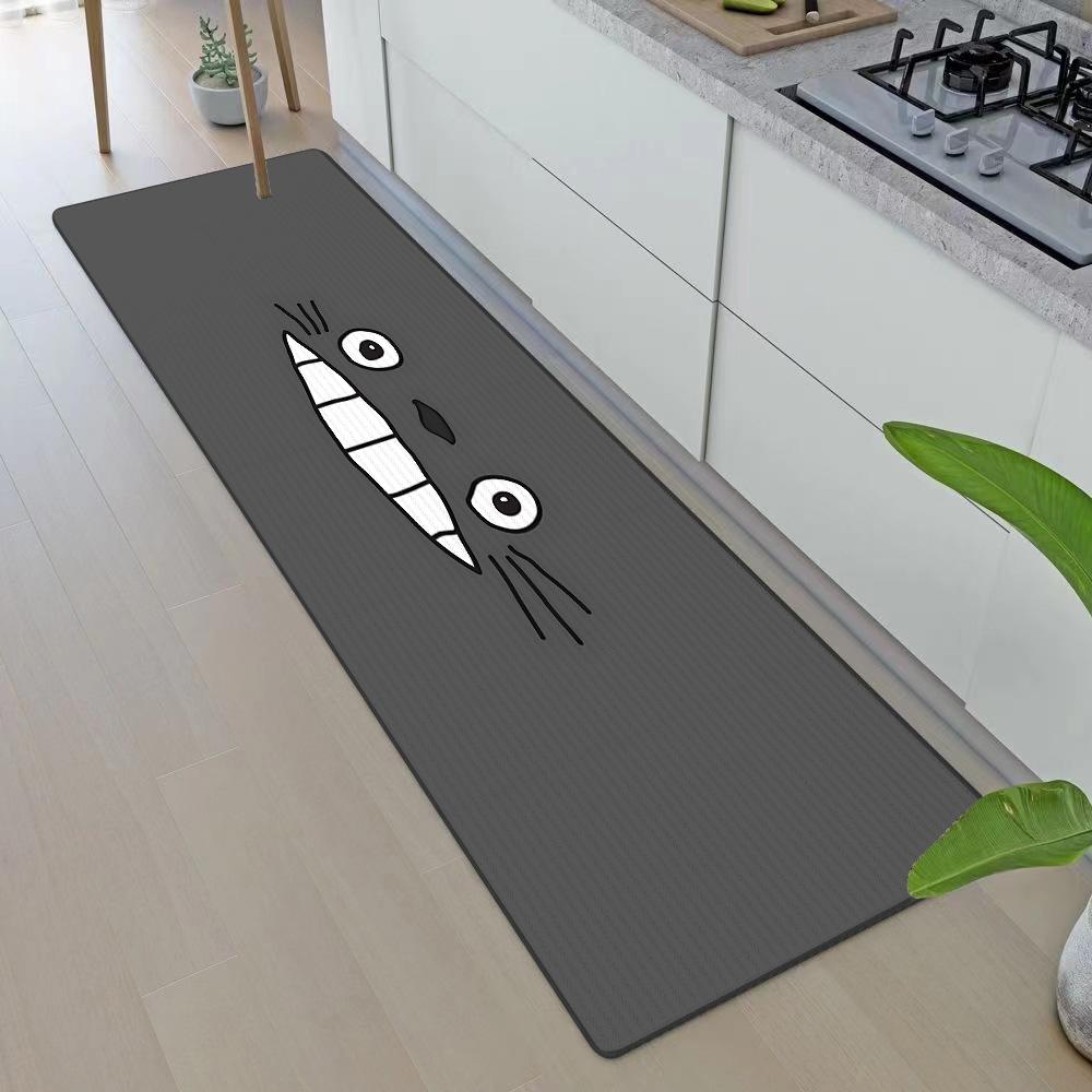 Entrance Front Door Doormat Anime For Totoros Non-slip Kitchen Rug Living Room Rugs Balcony Bathroom Foot Mat Floor Mats Carpet