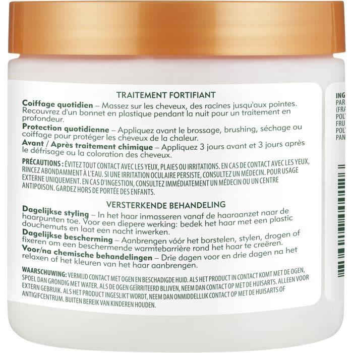 Traitement fortifiant - CANTU - 173 g - Cheveux bouclés/frisés - Cheveux crépus - Cheveux secs
