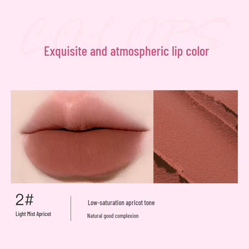 Raqi Бархатный блеск для губ «Очаровательный цвет» - Увлажняющий, Стойкий, Легко наносится 2026 Набор помад