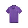 Polo Solid Color Cotton Polo Shirt With Small Pony Embroidery Men Tops Purple MNPOKNI1N822265-510