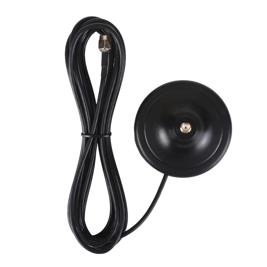 Mini Donut Antenna Broadband 10kHz-180MHz Shortwave Antenna SMA Male Connector for All Model Radios Walkie Talkies SDR Stations