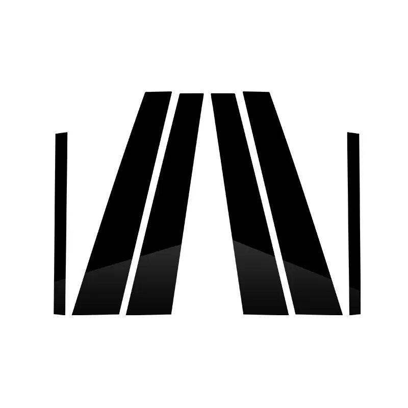Для BMW 5 серии F10 6 шт. полированные стойки накладки на окно 2011 2012 2013 2014 2015 2016 2017