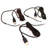 Нейлоновый USB-кабель для мыши, сменный провод, оранжево-белый, для мыши Steelseries KANA Special, лучшая замена