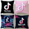 Популярная социальная платформа TikTok Наволочка Мягкая и Легко стирающаяся – Универсальная для Дивана, Кровати, Путешествий и Офиса