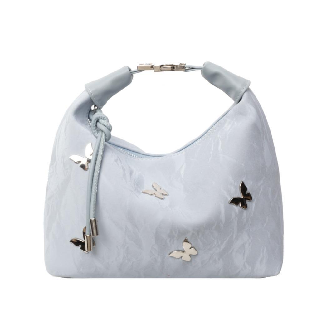 Retro Chinese Style Handbag Zipper Butterfly Crossbody Bag Portable Hanfu Shoulder Bag Women