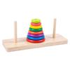 Stacking Multilayer Wooden Puzzle For Concentration Intelligence Development