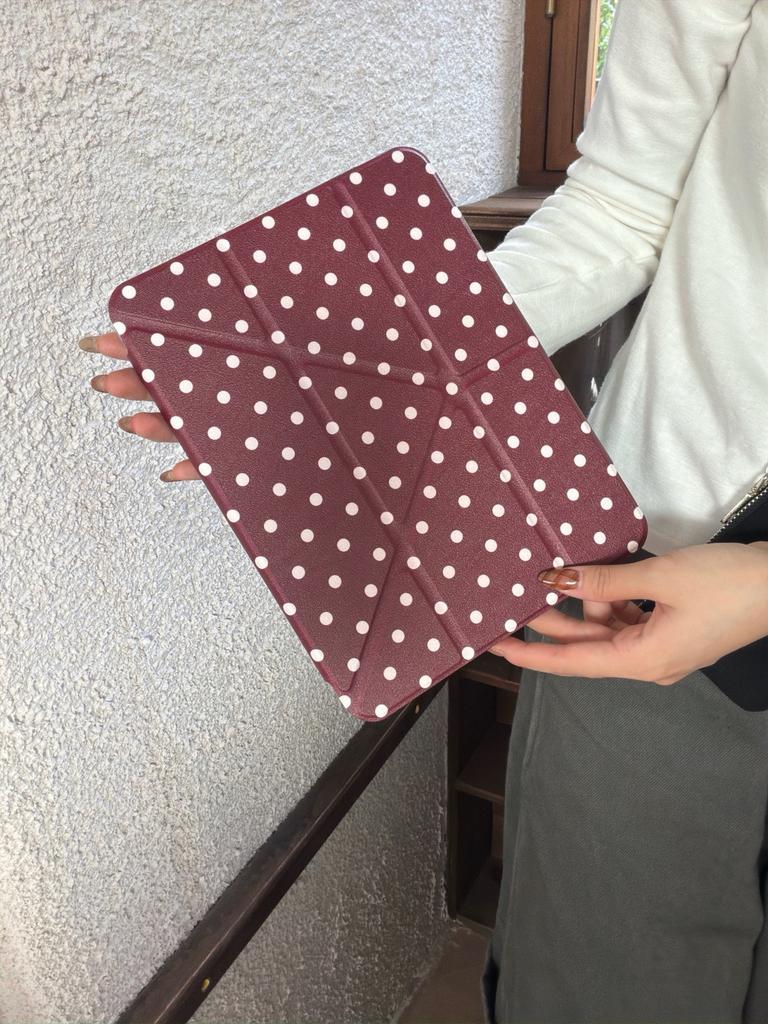 Корейский INS чехол для планшета в горошек для iPad Air 3 2019 Pro 10.5 Air4 5 10.9 дюймов 10-го 2022 Air6 7 11 M3 2025 Минималистичный стильный чехол