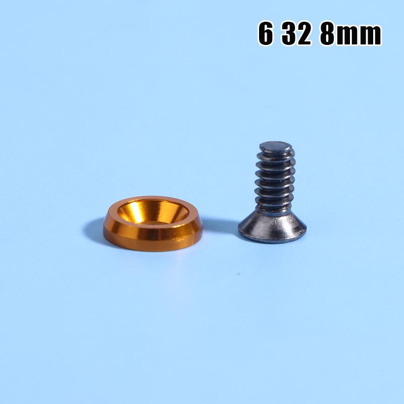 1Pc M3 6#32 6Mm 8Mm Screw +1 Washers Computer Pc Case Beautification Screws For Motherboard Power Supply Graphics Card