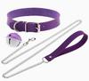 Purple Collar and Leash with Bell for Cat SM SM Choker [DOKiDOKi] Humans, Cosplay, Master/Slave, Costume, Chain, Goods, Restraints, Handcuffs,