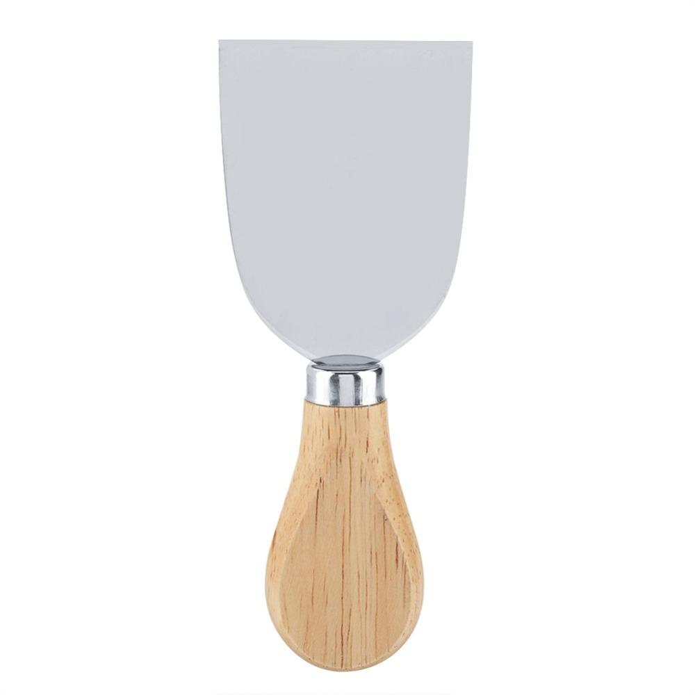 4PCS Wood Handle Cheese Knife Set Stainless Steel Cheese Cutter Set Cheese Serving Tool Kitchen