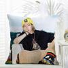 Korea Kpop ZZICO Cushion Cover Daily Washable Linen Pillowcase Soft  for Sofa Bed Home Room Decor