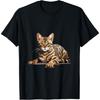 Bengal Cat Kitten Breed Pet - Cute Graphic Men Women Kids T-Shirt