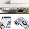 1 Roll of 4.17196in Waterproof Peel-and-Stick Wallpaper Border - Ideal As Wall Tile Border for Bedroom, Bathroom, Kitchen Countertop