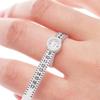 Fashion Sizes A-Z UK/US/EU/JP Genuine Tester Ring Sizer Measure Wedding Ring Band Finger Gauge