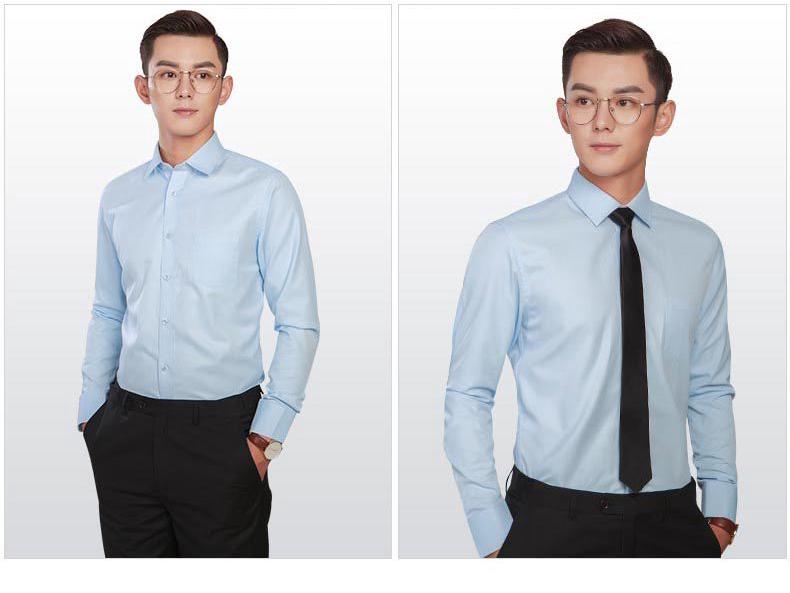 Мужская рубашка с длинным рукавом Golden Shield, белая в полоску, свободного кроя, деловая, формальная, на пуговицах