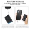iPhone 17 Magnetic Card Holder Case with Anti-Lost Strap & Drop-Proof Cover, Compatible with 15 Pro & 16 Pro Models