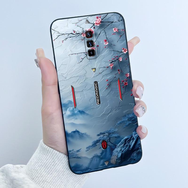Милый Чехол Для ZTE Nubia RedMagic 6 Pro 5G Fundas Capa Для ZTE Nubia RedMagic 6S Pro Чехол Защитная Крышка Мягкий Силиконовый Корпус