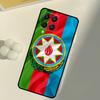 Флаг Азербайджана Для Samsung Galaxy M33 M13 M14 M12 M32 M52 M31 M55 M15 M11 M21 M35 M53 M34 M54 M06 M16 Чехол