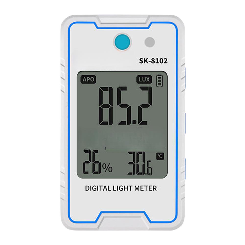 Люксметр для стробоскопических испытаний 0,1-999900 Люкс Мерцание 0-99 процентов 10 Гц - 10 кГц Мониторинг окружающей среды