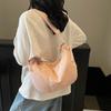 Простая наплечная сумка женская новая текстура большая вместимость корейская версия стиль сумка-пельмень сумка-мессенджер для поездок на работу