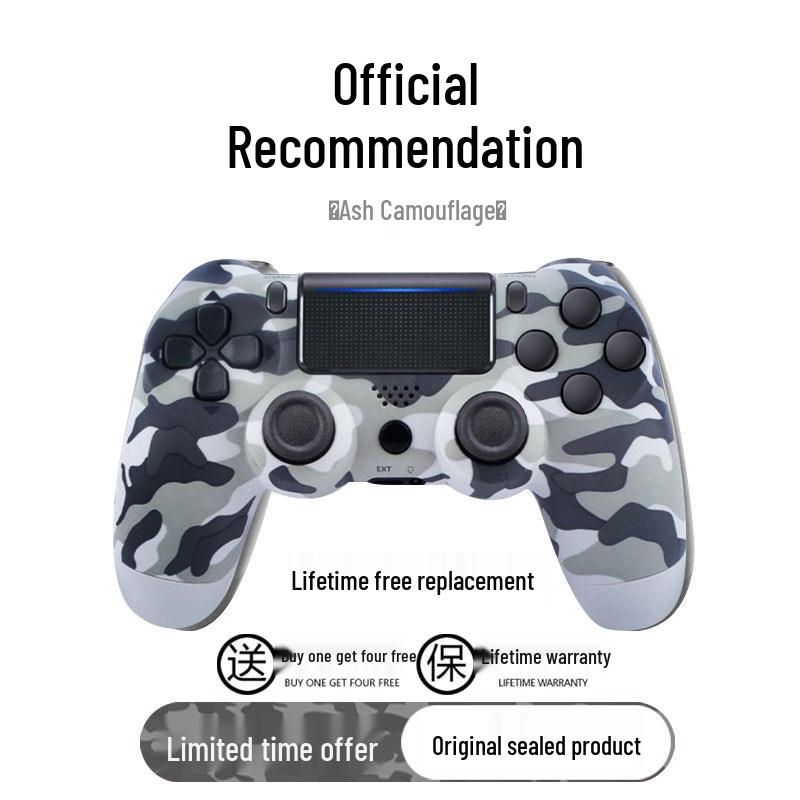 Compatible Wireless Bluetooth Controller for PS4 Pro, PC, Steam, iOS, and Mobile Devices