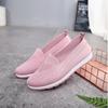 Women Shoes Casual Sneakers Ladies Knitted Mesh Breathable Slip On Vulcanized Shoes Sock Autumn Platform Fashion Female Walking