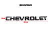1pcs 3D Chevrolet ABS Car Rear Letter Rear Bumper tail door trunk sticker car rear Emblem sticker styling  qj9 Accessories
