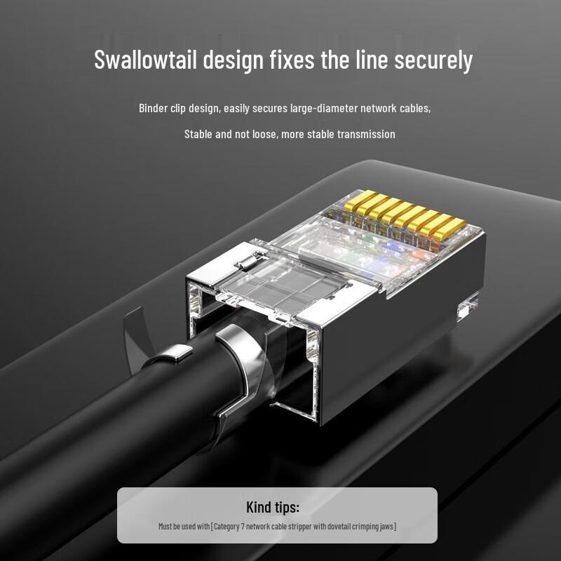 UGREEN Cat6a RJ45 Shielded Network Connector